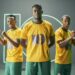 3 Bafana Bafana players sporting 10bet shirts