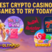 icons of some of the fun games to play with crypto