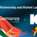 Gamanza gaming and 10bet logos banner