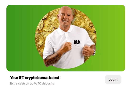 What Is the 5% Crypto Bonus and How It Works