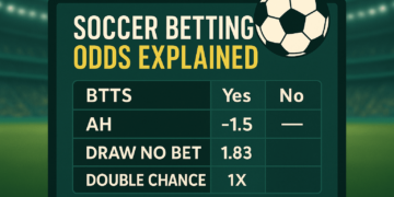 Soccer Betting Odds Explained: BTTS, AH, Draw No Bet and Double Chance