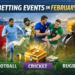 Top Betting Events in February 2026: Football, Cricket, Rugby and Horse Racing Highlights