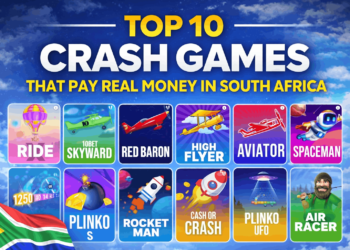 Top 10 Crash Games That Pay Real Money in South Africa